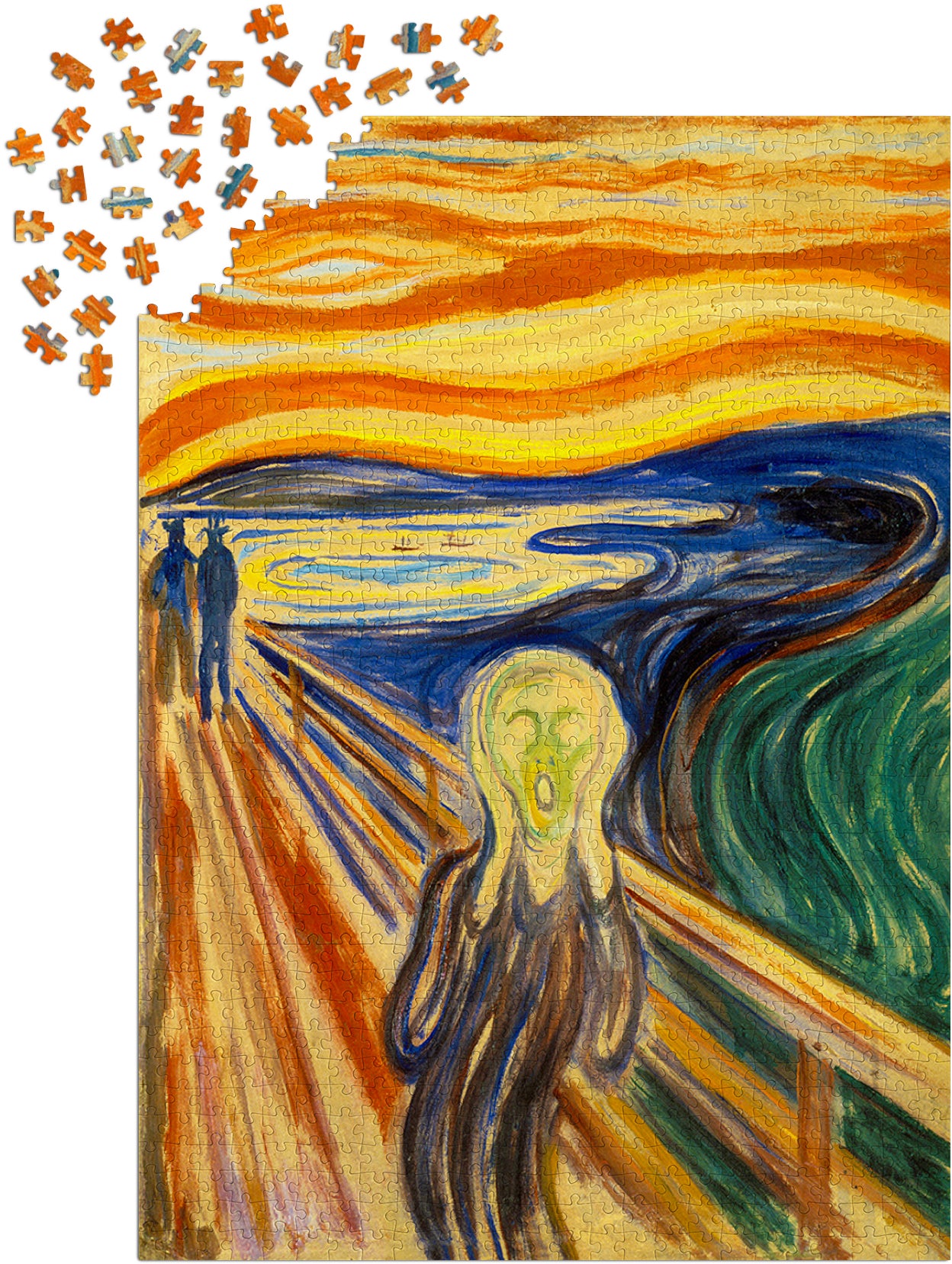 1000 Pieces Jigsaw Puzzle - Edvard Munch: The Scream (1392)