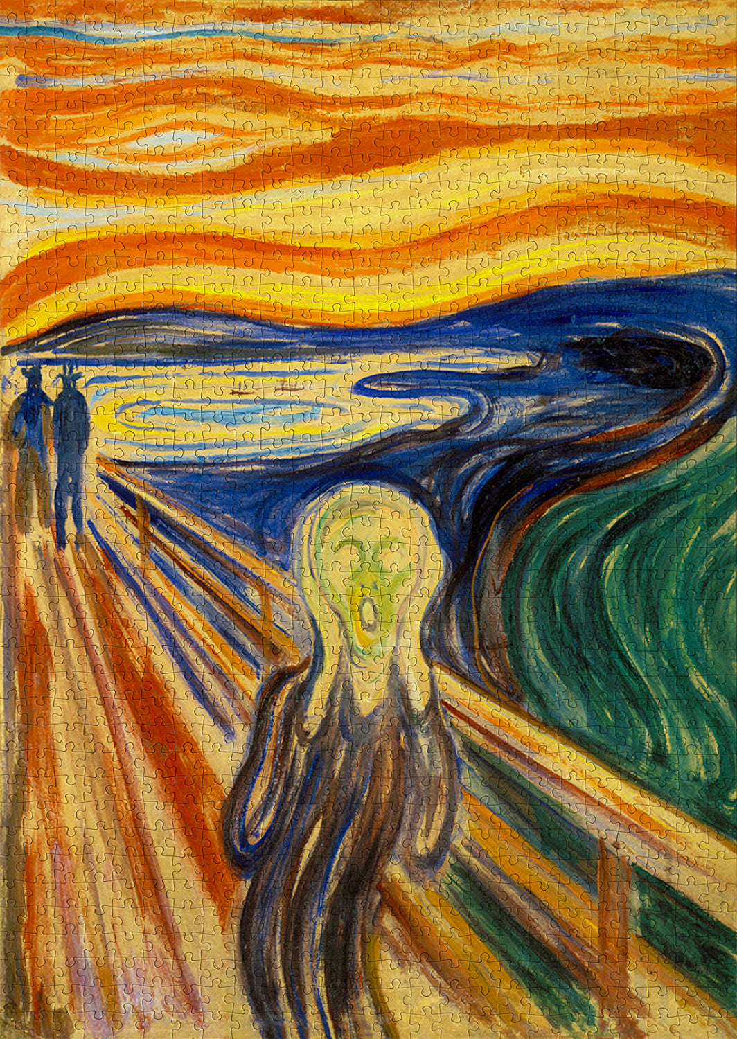 1000 Pieces Jigsaw Puzzle - Edvard Munch: The Scream (1392)