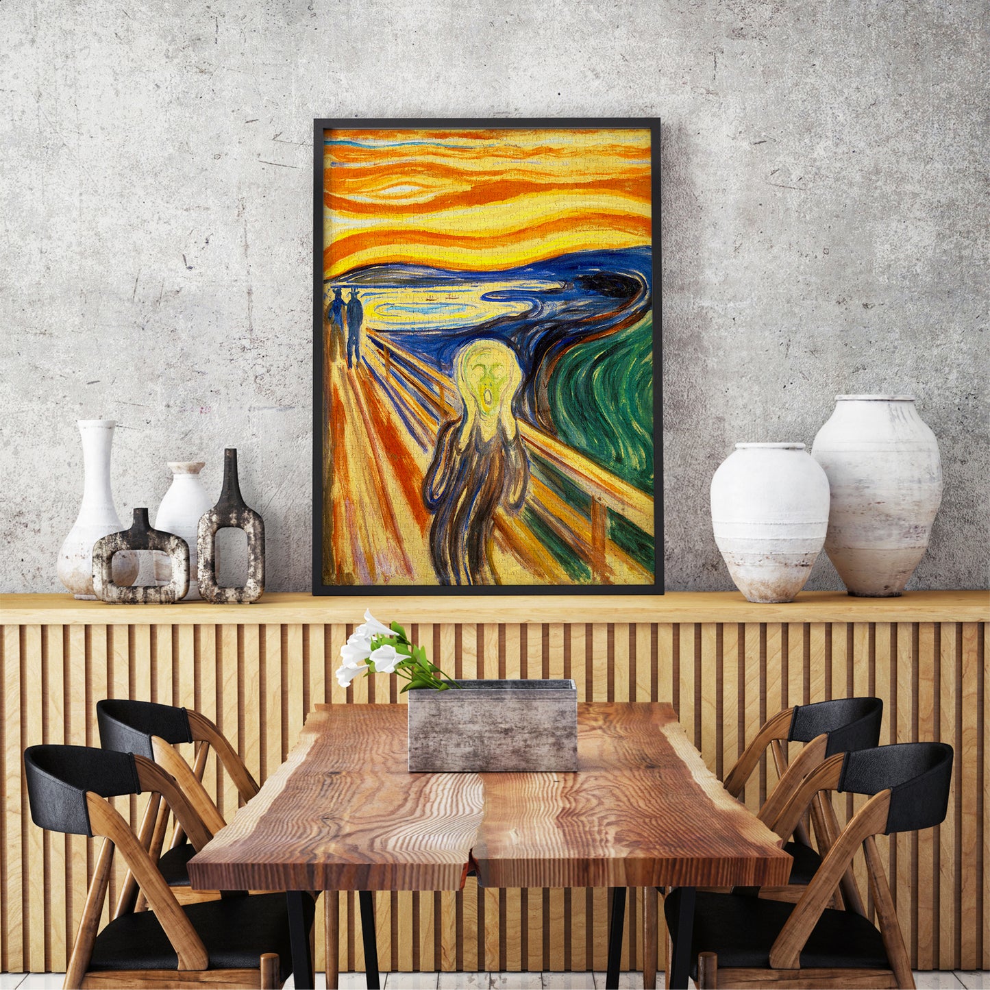 1000 Pieces Jigsaw Puzzle - Edvard Munch: The Scream (1392)