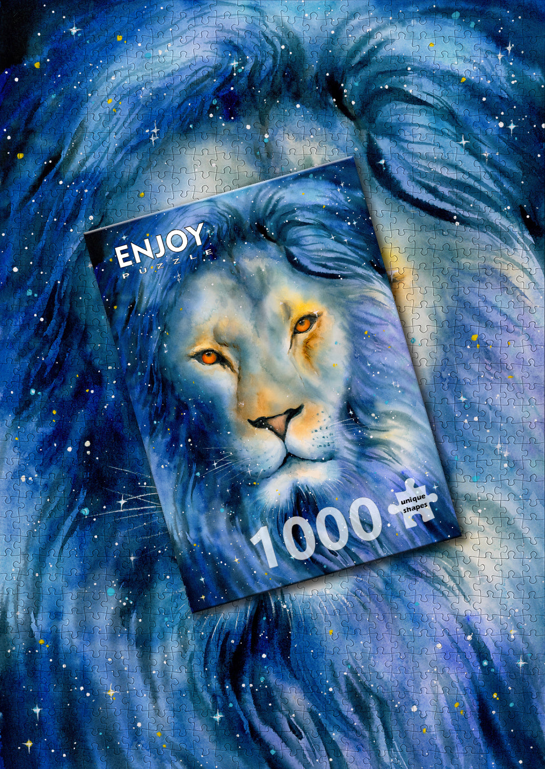 1000 Pieces Jigsaw Puzzle - Starry Lion (1410)