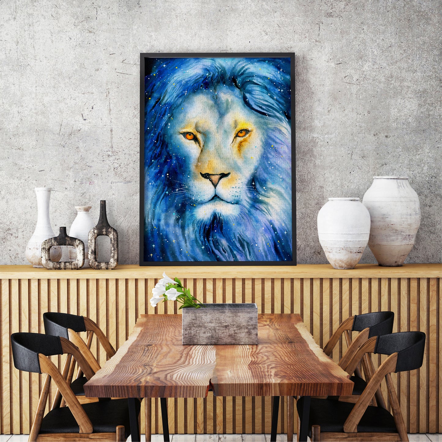 1000 Pieces Jigsaw Puzzle - Starry Lion (1410)