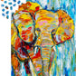 1000 Pieces Jigsaw Puzzle - Colorful Elephant (1413)