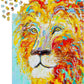 1000 Pieces Jigsaw Puzzle - Colorful Lion (1416)