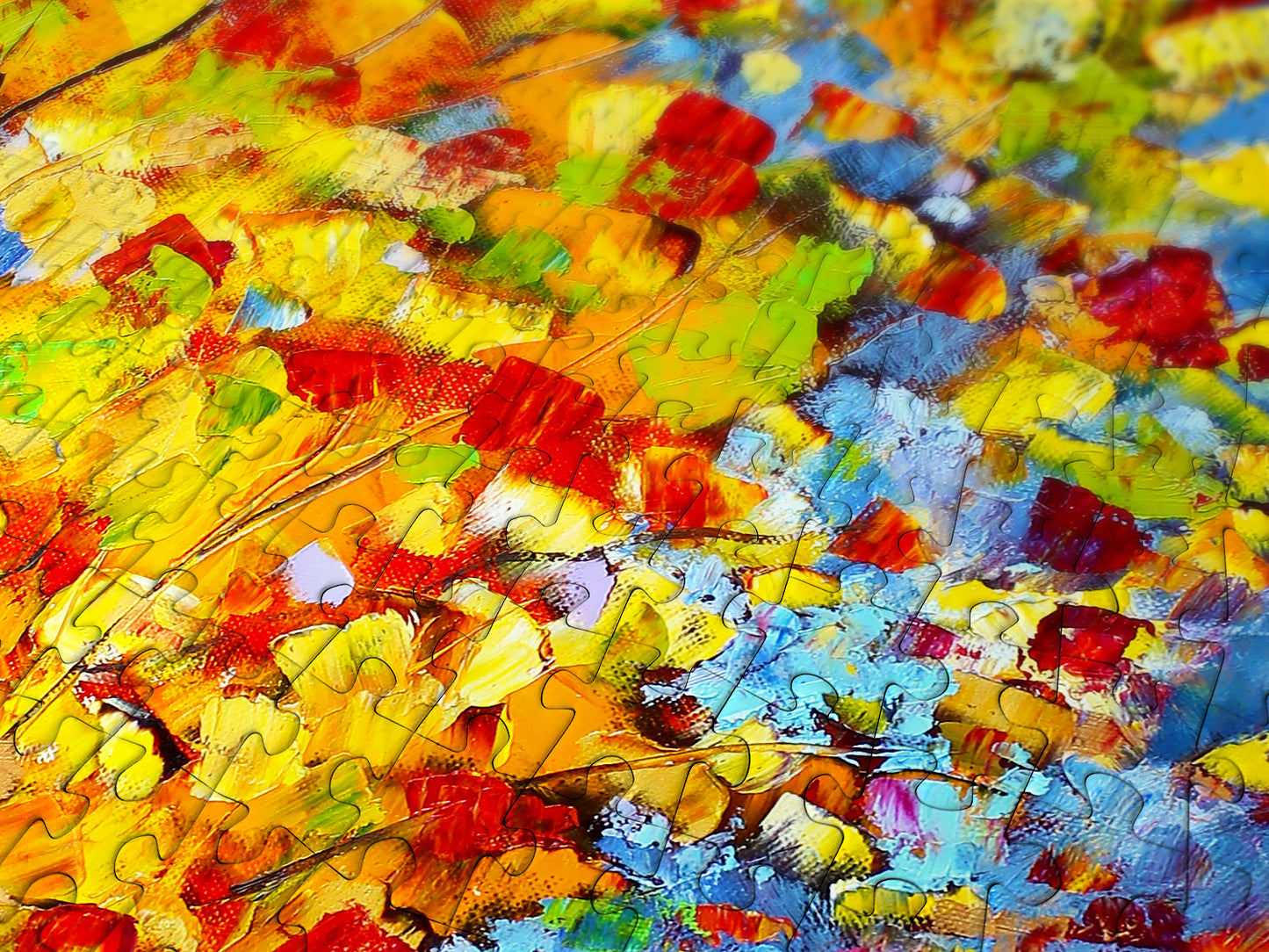 1000 Pieces Jigsaw Puzzle - Autumn Moon (1419)