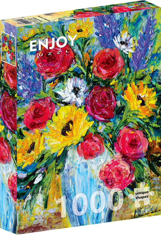 1000 Pieces Jigsaw Puzzle - Forever Blooms (1425)