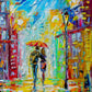 1000 Pieces Jigsaw Puzzle - Rainy Romance in the City (1431)