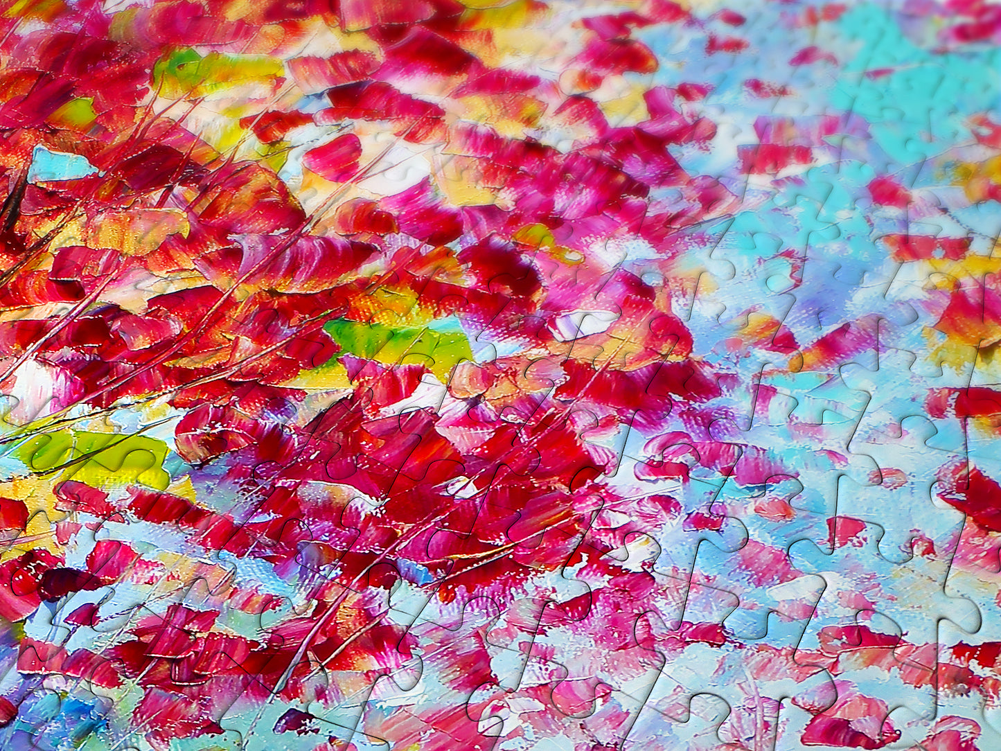 1000 Pieces Jigsaw Puzzle - Spring Blooms Romance (1434)