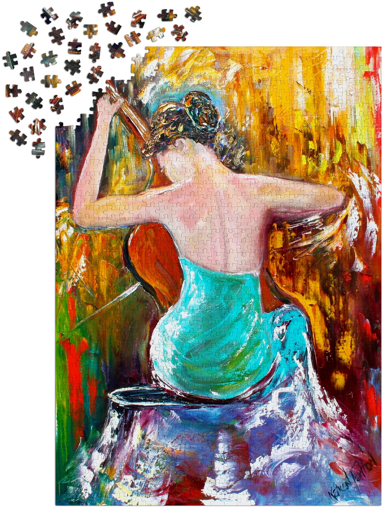 1000 Pieces Jigsaw Puzzle - Rhapsody in Blue (1437)