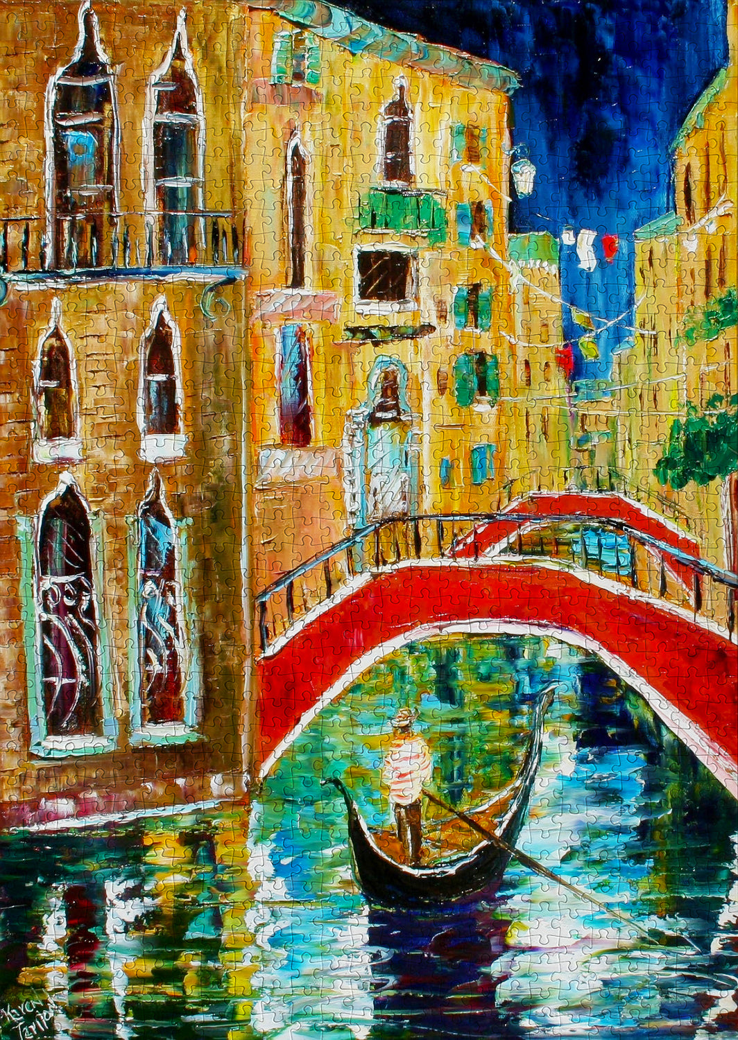 1000 Pieces Jigsaw Puzzle - Perfect Venice (1440)