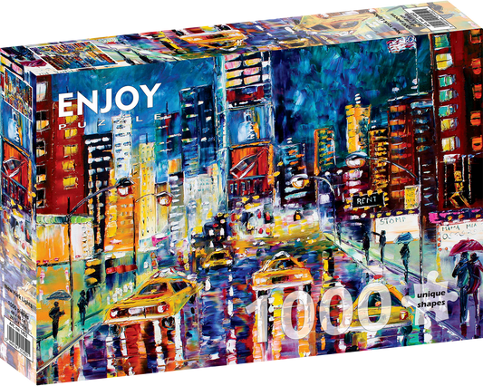 1000 Pieces Jigsaw Puzzle - New York Lights (1452)