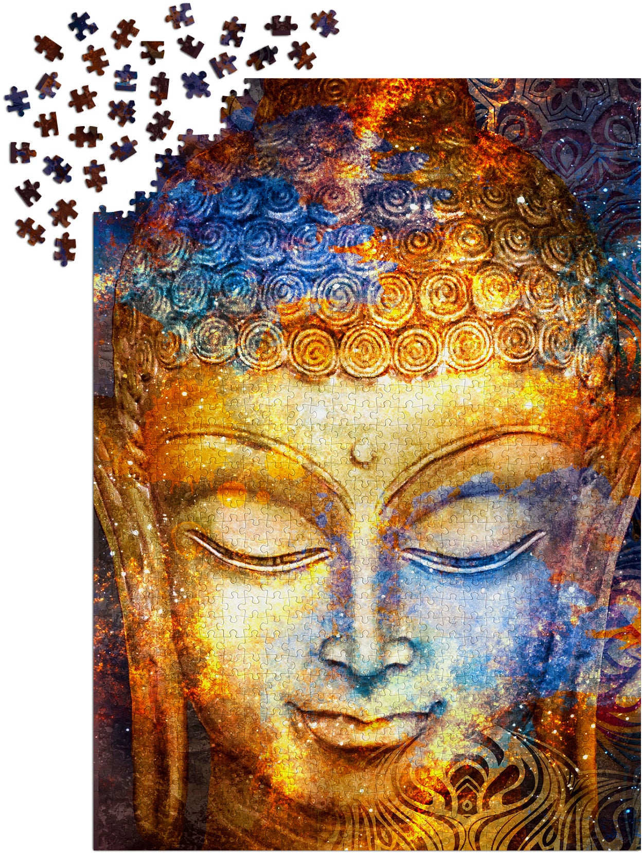 1000 Pieces Jigsaw Puzzle - Smiling Buddha (1458)