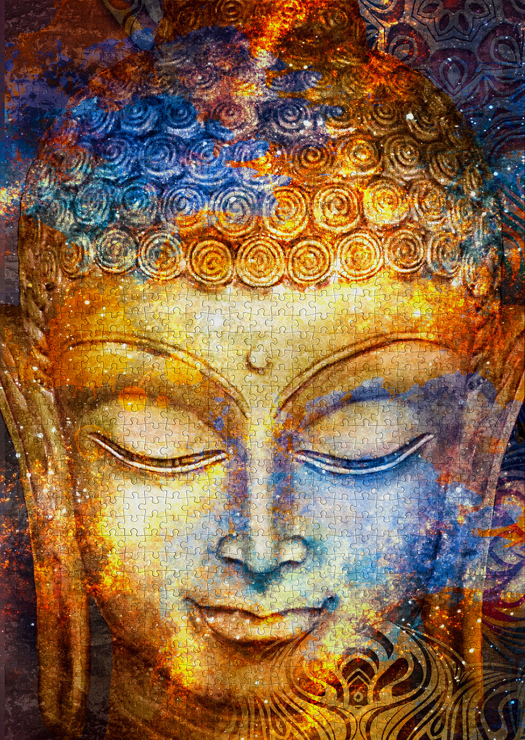 1000 Pieces Jigsaw Puzzle - Smiling Buddha (1458)