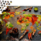 1000 Pieces Jigsaw Puzzle - World Map in Spices (1461)