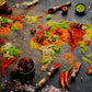 1000 Pieces Jigsaw Puzzle - World Map in Spices (1461)