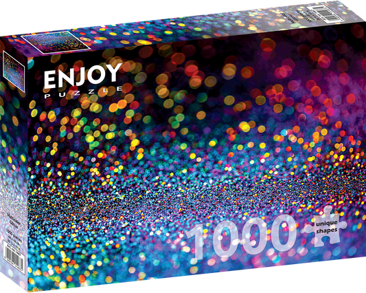 1000 Pieces Jigsaw Puzzle - Multicolor Glitter (1467)