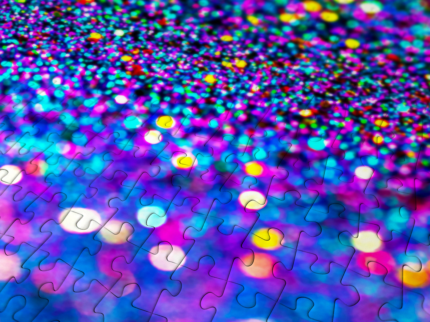 1000 Pieces Jigsaw Puzzle - Multicolor Glitter (1467)