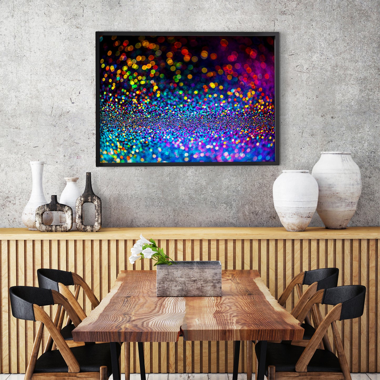 1000 Pieces Jigsaw Puzzle - Multicolor Glitter (1467)