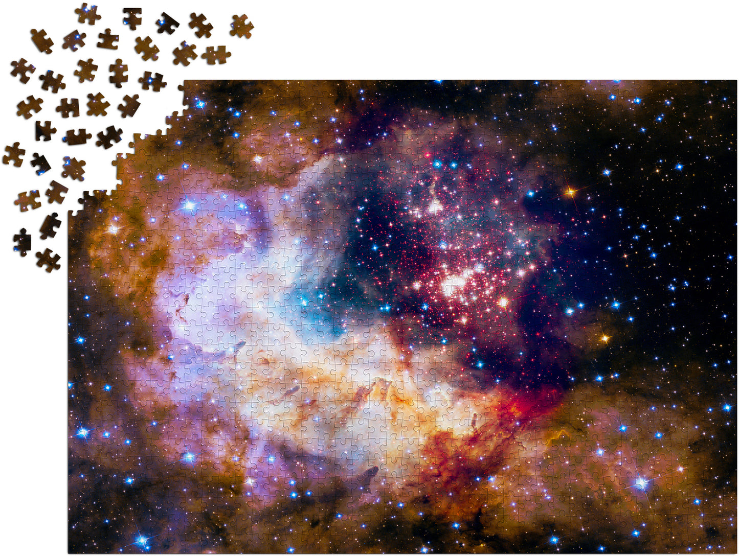 1000 Pieces Jigsaw Puzzle - Star Cluster in the Milky Way Galaxy (1473)