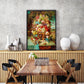 1000 Pieces Jigsaw Puzzle - Hans Zatzka: Flowers Still Life with Blue Tit (1518)
