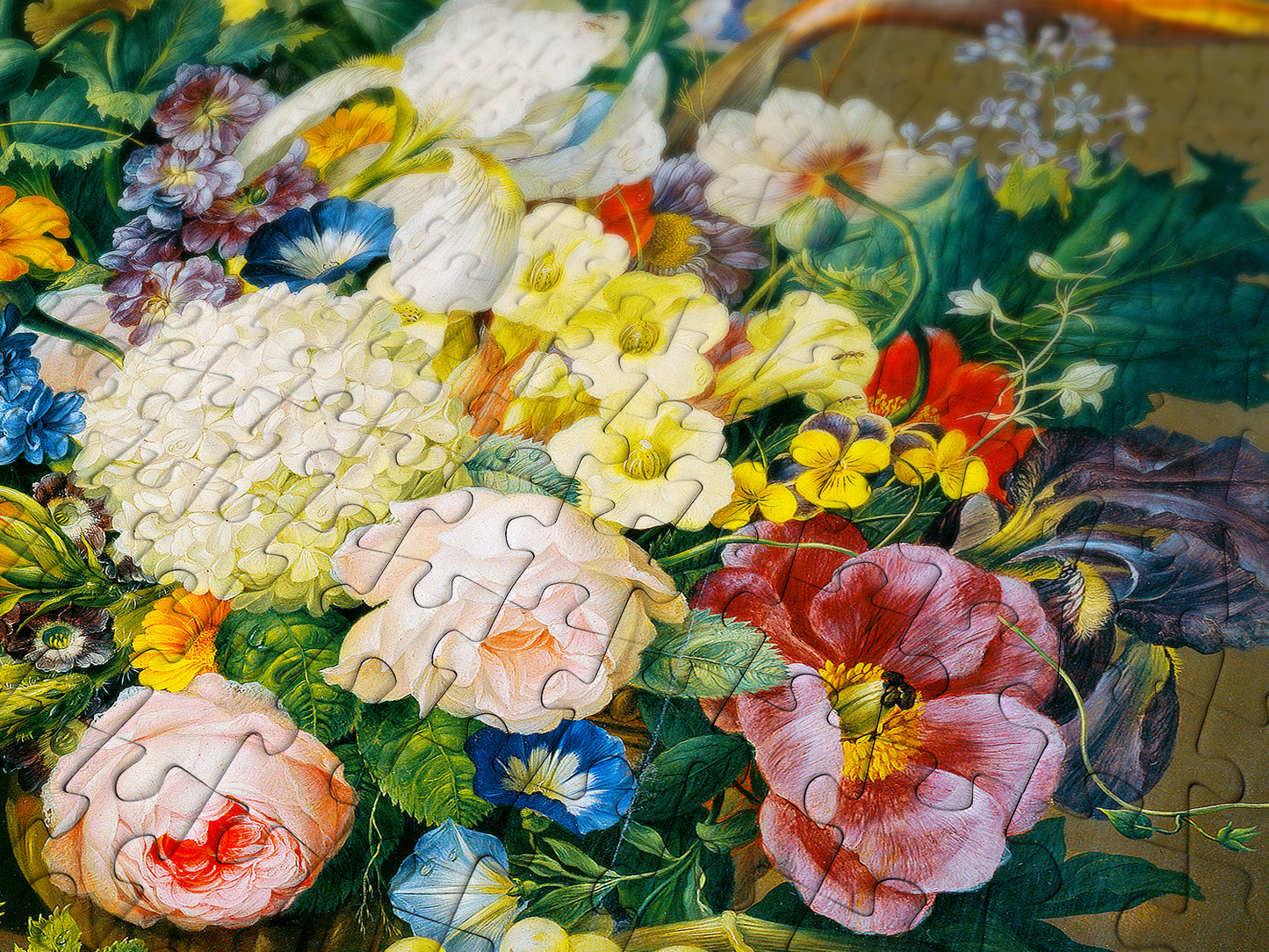 1000 Pieces Jigsaw Puzzle - Franz Xaver Petter: Flower Piece (1524)
