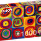 1000 Pieces Jigsaw Puzzle - Vassily Kandinsky: Color Study - Squares with Concentric Circles (1542)