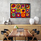 1000 Pieces Jigsaw Puzzle - Vassily Kandinsky: Color Study - Squares with Concentric Circles (1542)