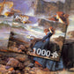 1000 Pieces Jigsaw Puzzle - John William Waterhouse: Miranda in the Tempest (1548)