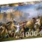 1000 Pieces Jigsaw Puzzle - Jacques-Louis David: The Intervention of the Sabine Women (1554)