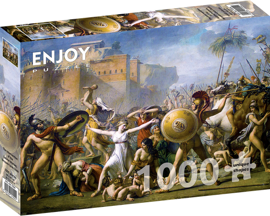 1000 Pieces Jigsaw Puzzle - Jacques-Louis David: The Intervention of the Sabine Women (1554)