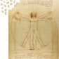 1000 Pieces Jigsaw Puzzle - Leonardo Da Vinci: The Vitruvian Man (1557)