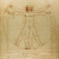1000 Pieces Jigsaw Puzzle - Leonardo Da Vinci: The Vitruvian Man (1557)