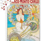 1000 Pieces Jigsaw Puzzle - Alfons Mucha: Monaco Monte Carlo (1560)