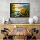 1000 Pieces Jigsaw Puzzle - A Log Cabin on the River (1602)