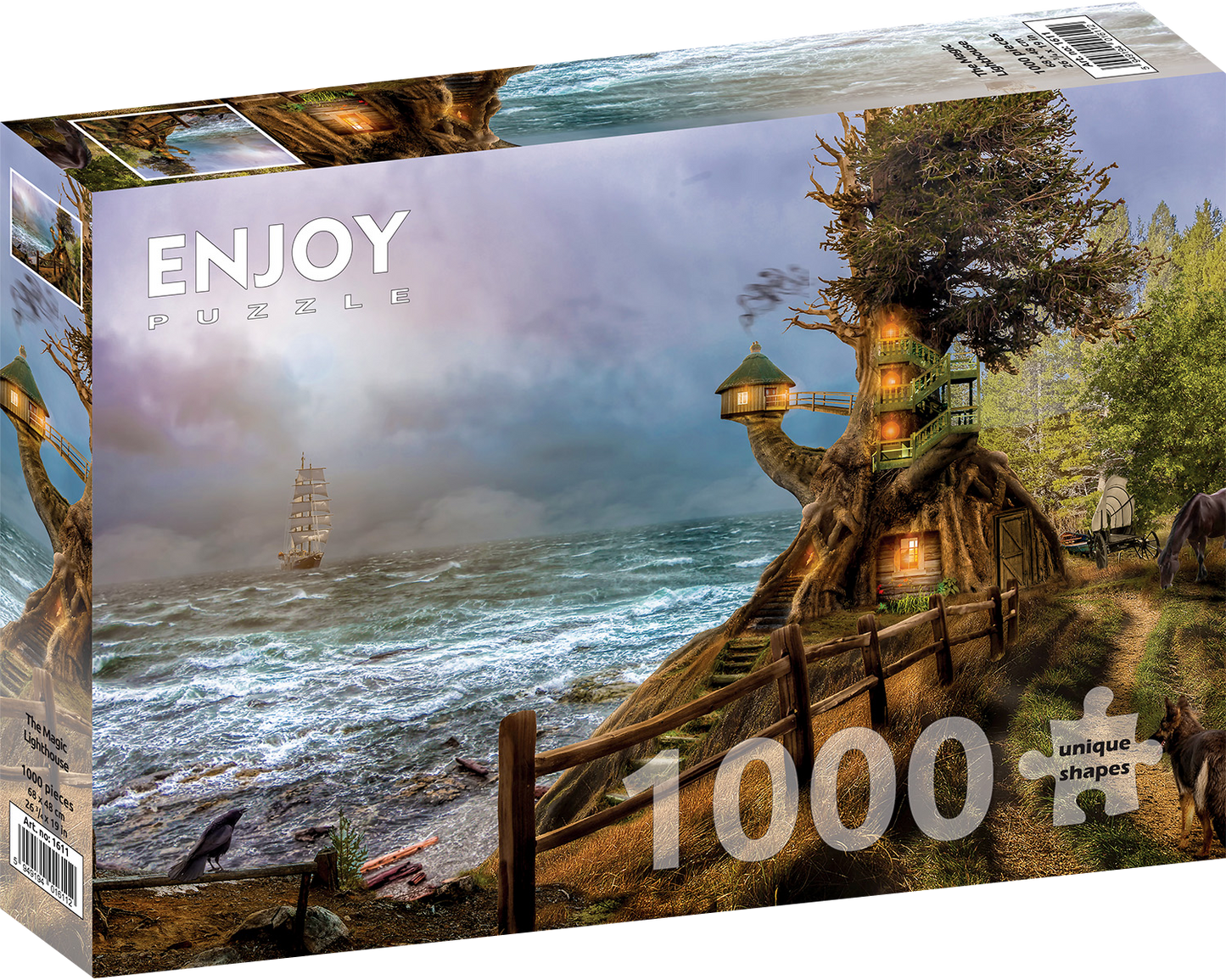 1000 Pieces Jigsaw Puzzle - The Magic Lighthouse (1611)