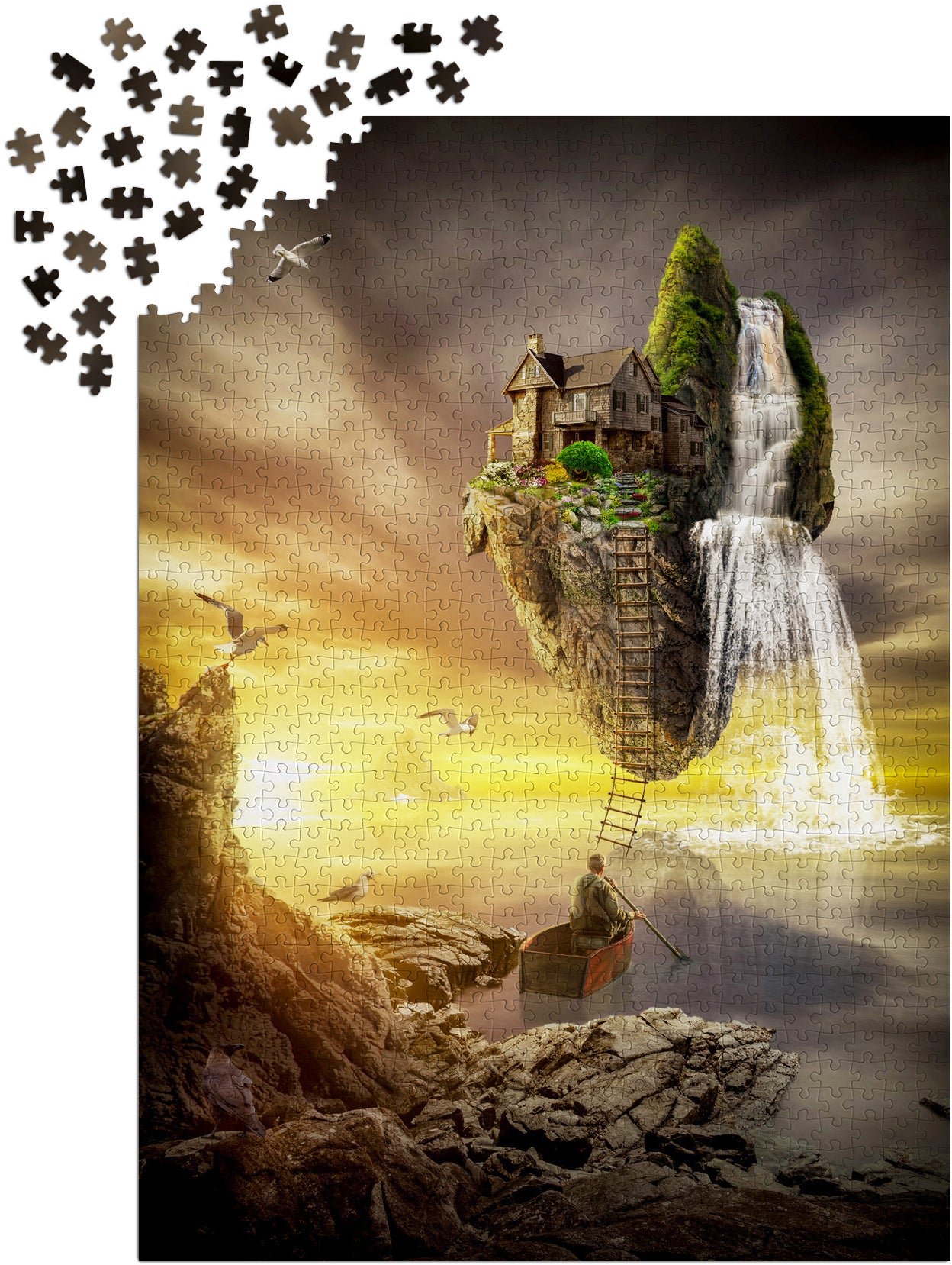 1000 Pieces Jigsaw Puzzle - Magical Island (1617)