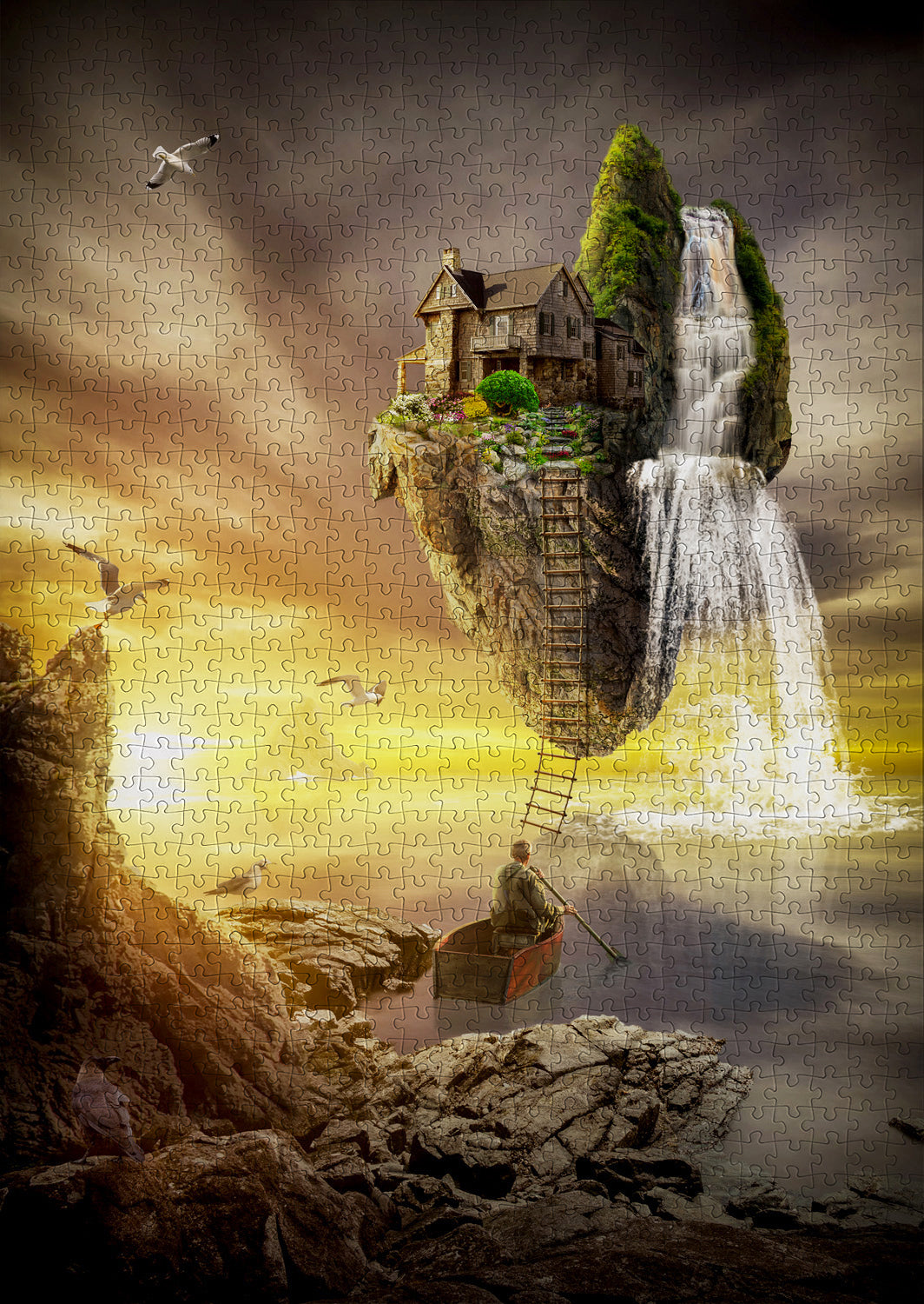 1000 Pieces Jigsaw Puzzle - Magical Island (1617)