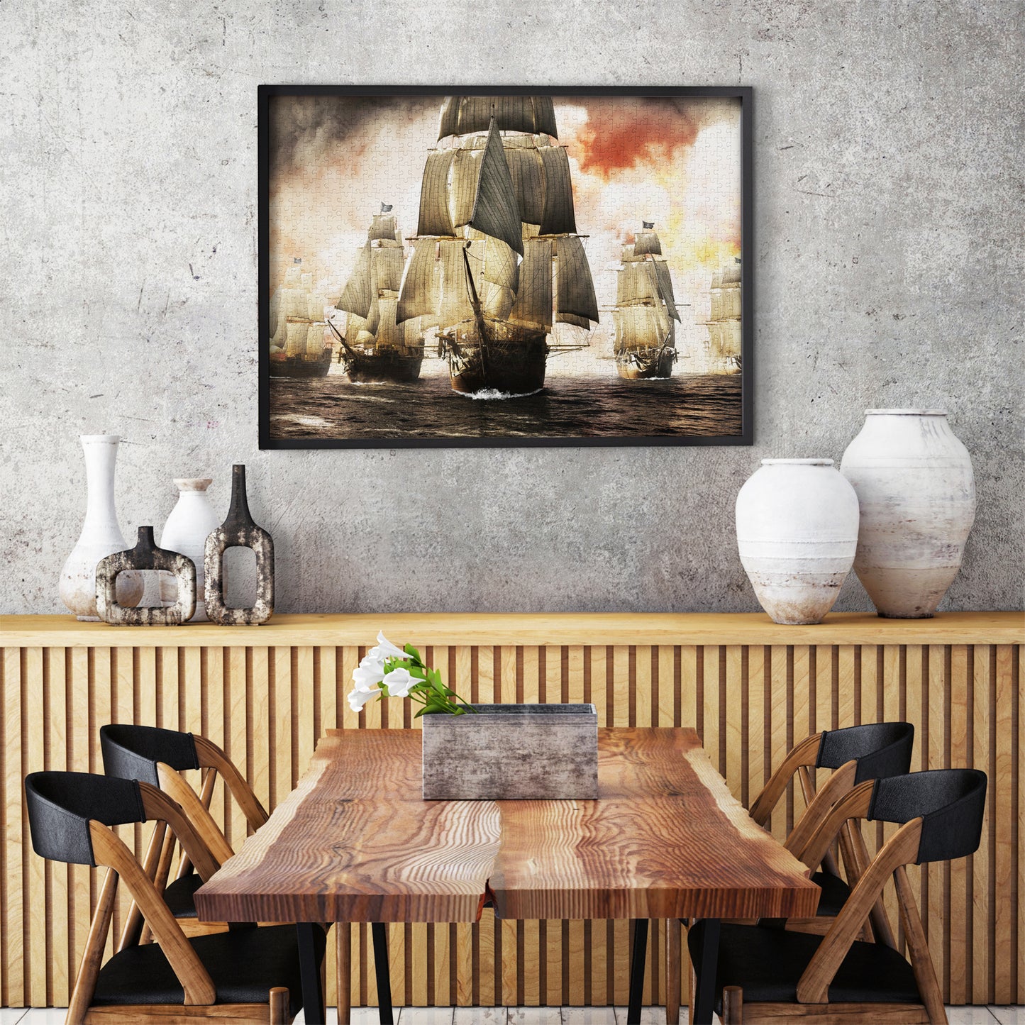 1000 Pieces Jigsaw Puzzle - Pirates Victory (1620)