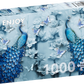 1000 Pieces Jigsaw Puzzle - Blue Peacocks (1623)