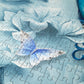 1000 Pieces Jigsaw Puzzle - Blue Peacocks (1623)