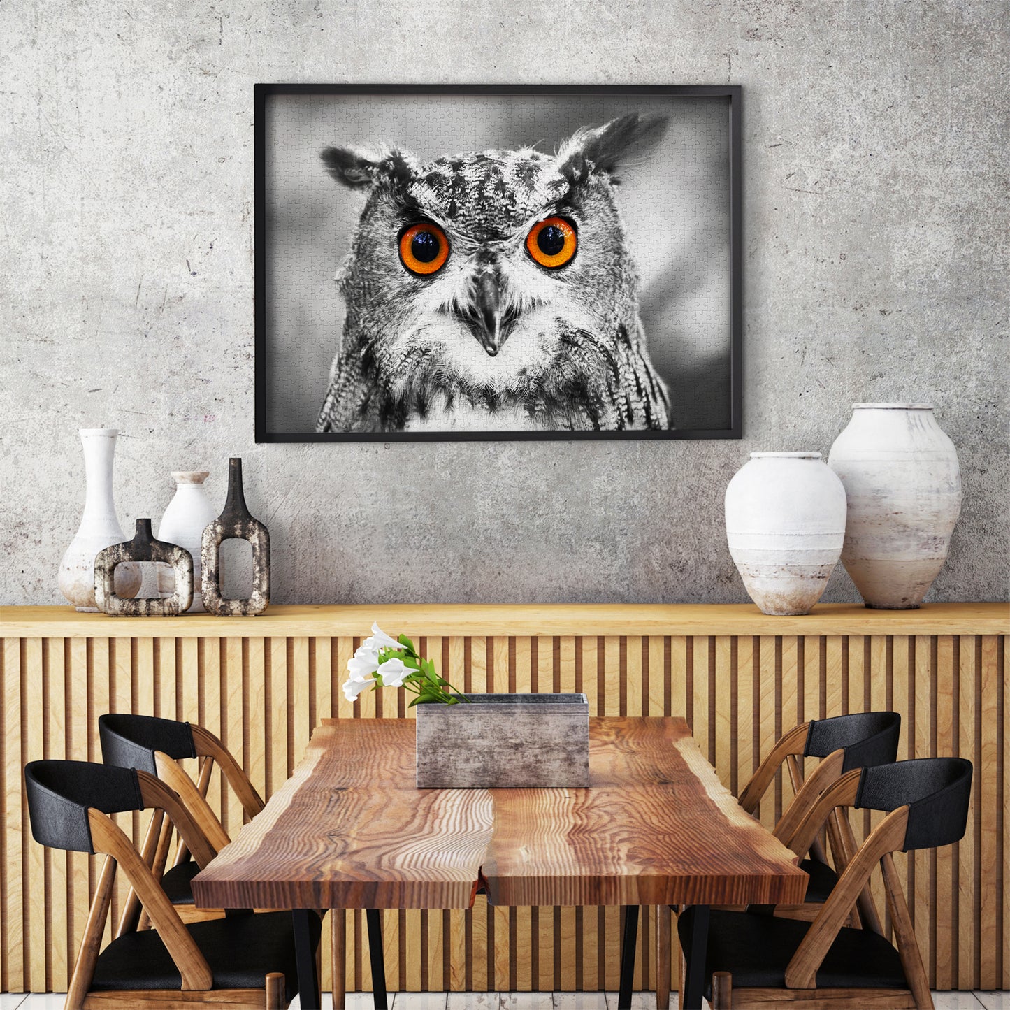1000 Pieces Jigsaw Puzzle - Curious Owl (1626)