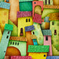 1000 Pieces Jigsaw Puzzle - Joyful Houses (1629)