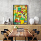 1000 Pieces Jigsaw Puzzle - Joyful Houses (1629)