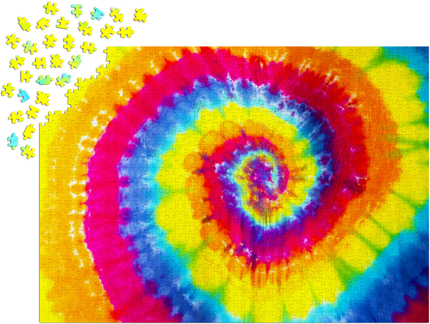 1000 Pieces Jigsaw Puzzle - Rainbow Swirl (1632)