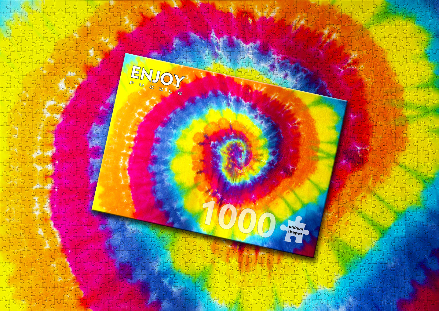 1000 Pieces Jigsaw Puzzle - Rainbow Swirl (1632)