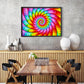 1000 Pieces Jigsaw Puzzle - Psychedelic Rainbow Spiral (1635)