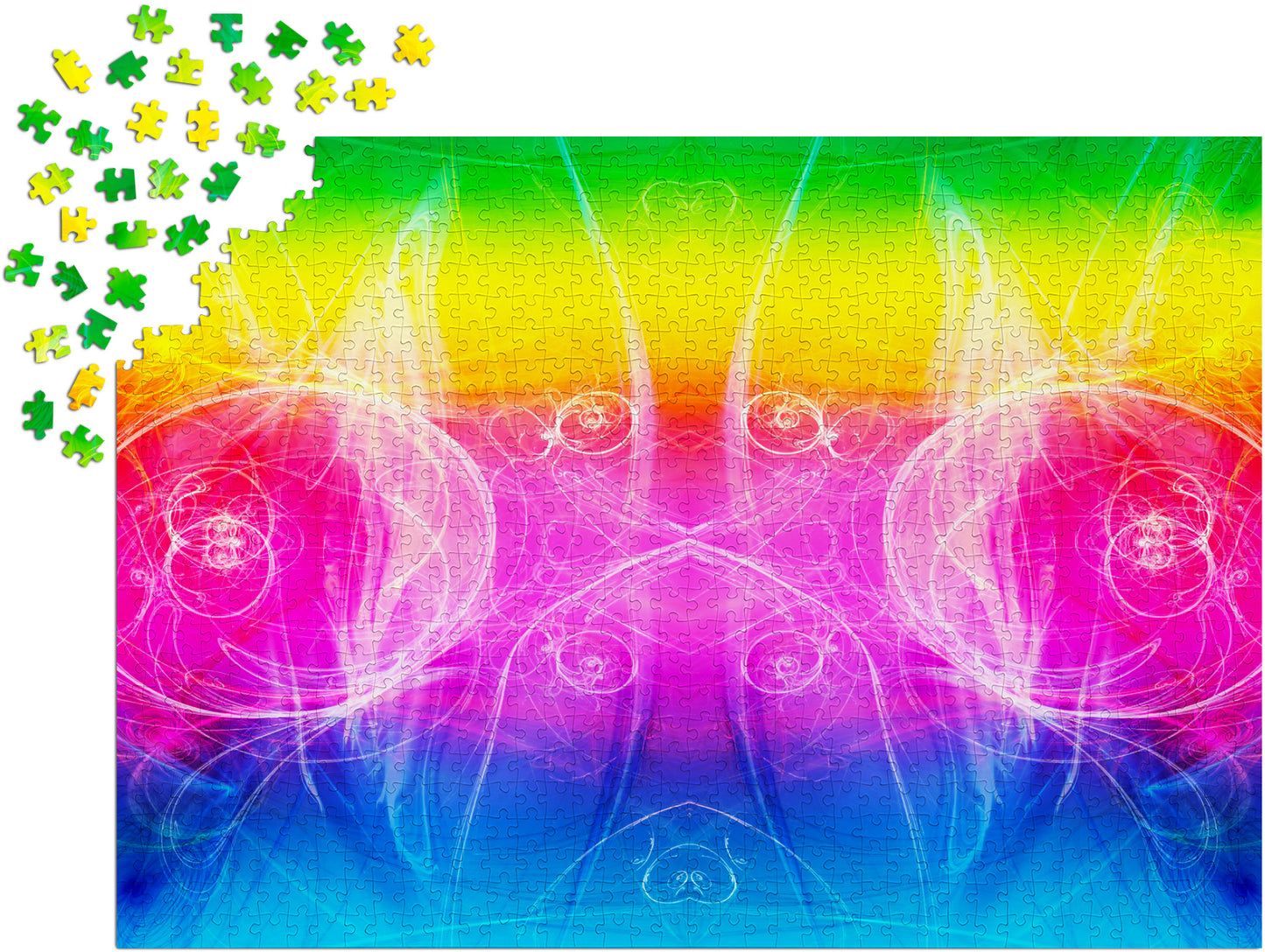 1000 Pieces Jigsaw Puzzle - Rainbow Spectrum (1641)
