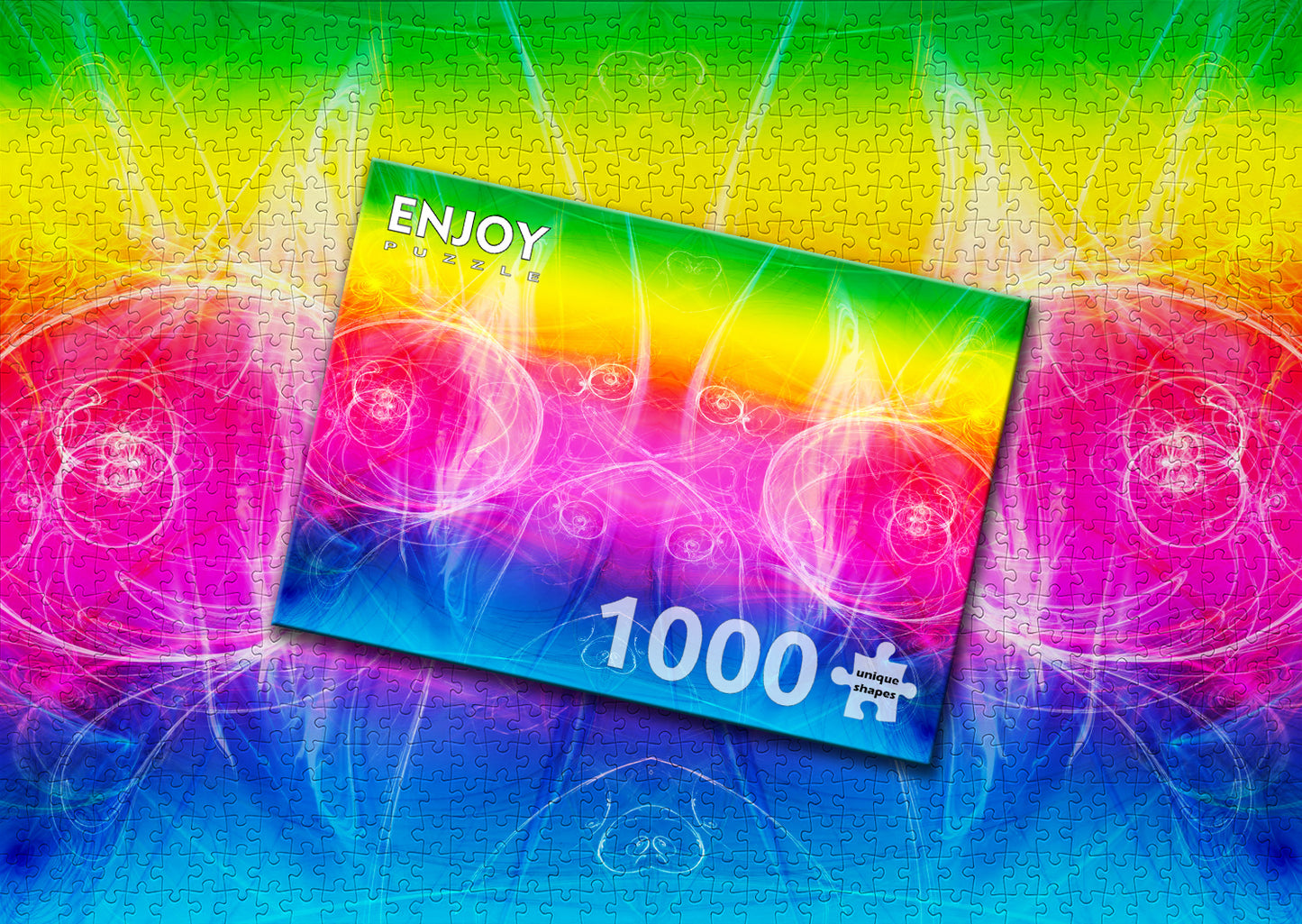 1000 Pieces Jigsaw Puzzle - Rainbow Spectrum (1641)