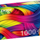 1000 Pieces Jigsaw Puzzle - Knitting Rainbows (1644)