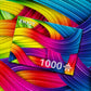 1000 Pieces Jigsaw Puzzle - Knitting Rainbows (1644)