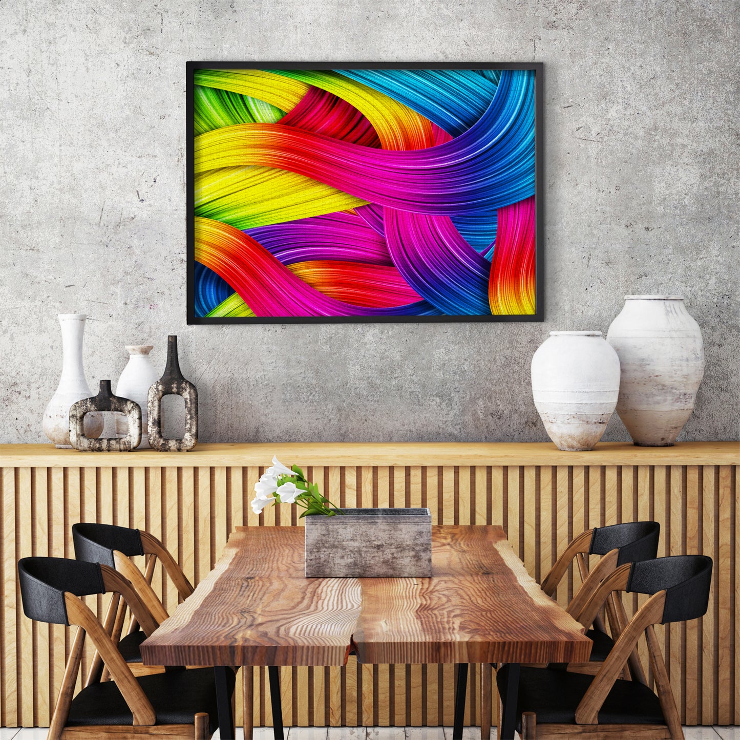 1000 Pieces Jigsaw Puzzle - Knitting Rainbows (1644)